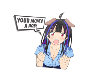 Image of Your mom's a hoe