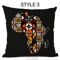 Image 3 of NAADU COLLECTION-Map of Africa Cushion Covers