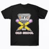 Old Skool Mix Tape Cassette and Pencils T Shirt
