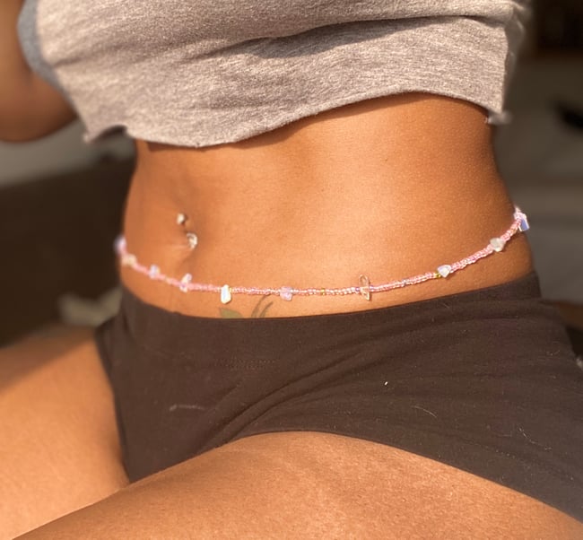 Iris Waist Beads