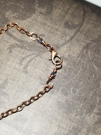 Image 3 of Electroformed Double Terminated Quartz Crystal Necklace 
