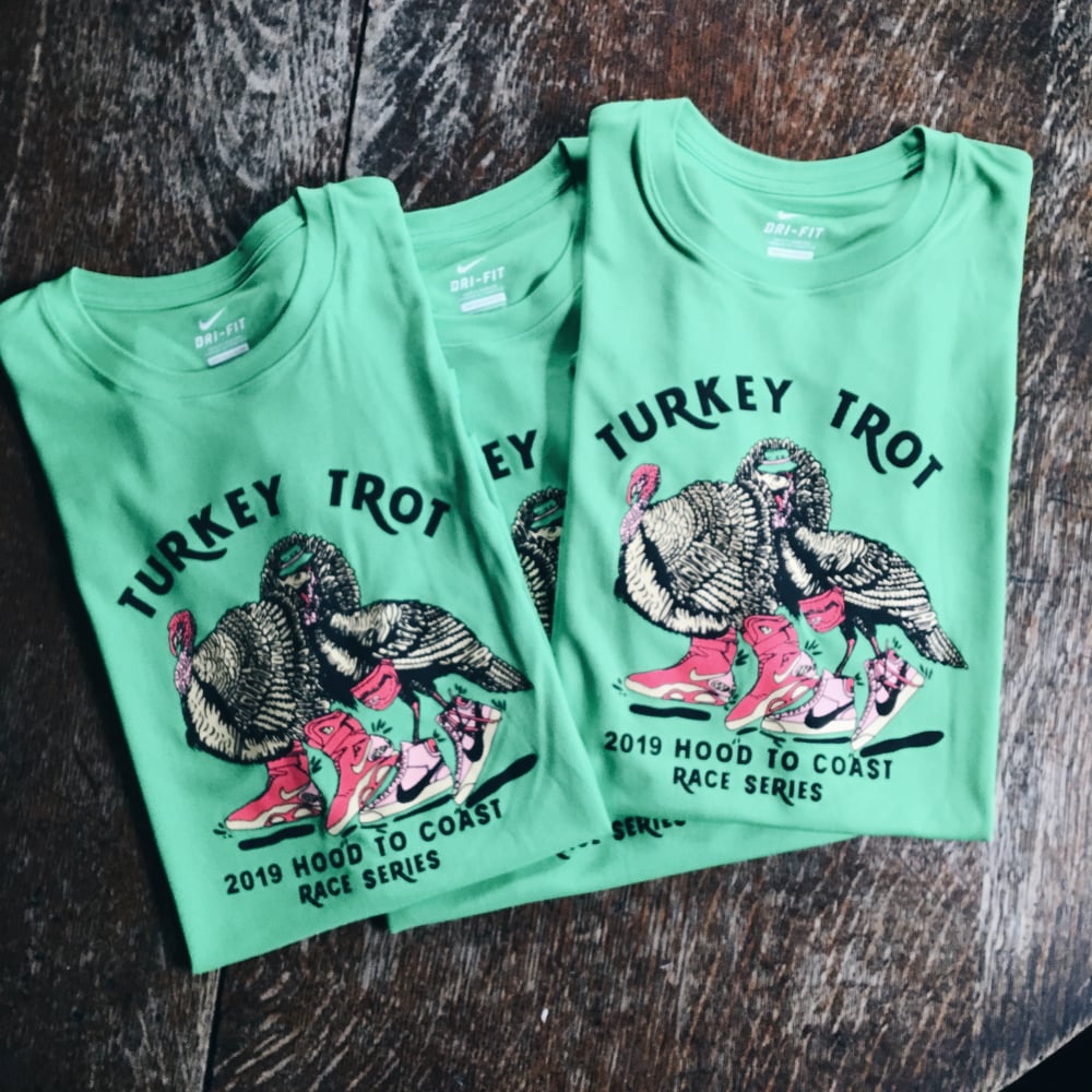 Image of Brand New Employee Only Nike “Turkey Trot” Promo Dri-Fit Tees.