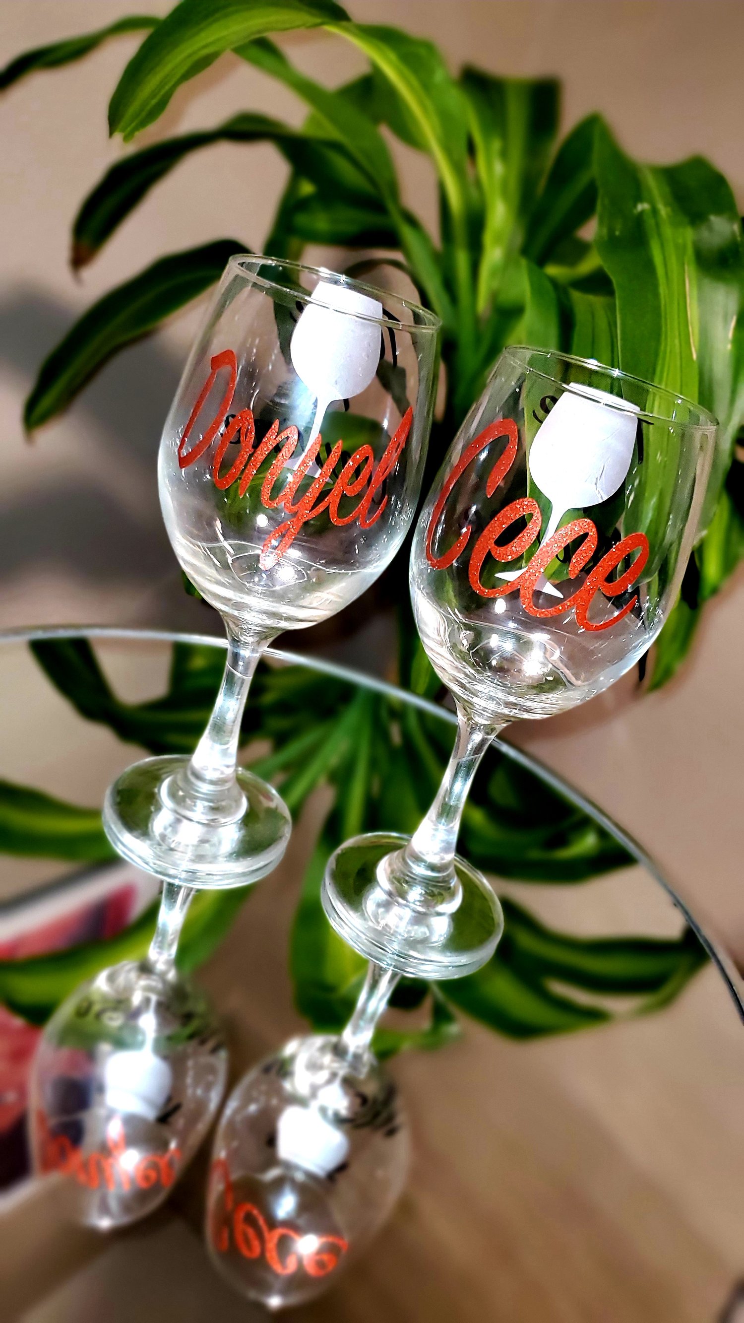 Image of Personalized Wine Glass