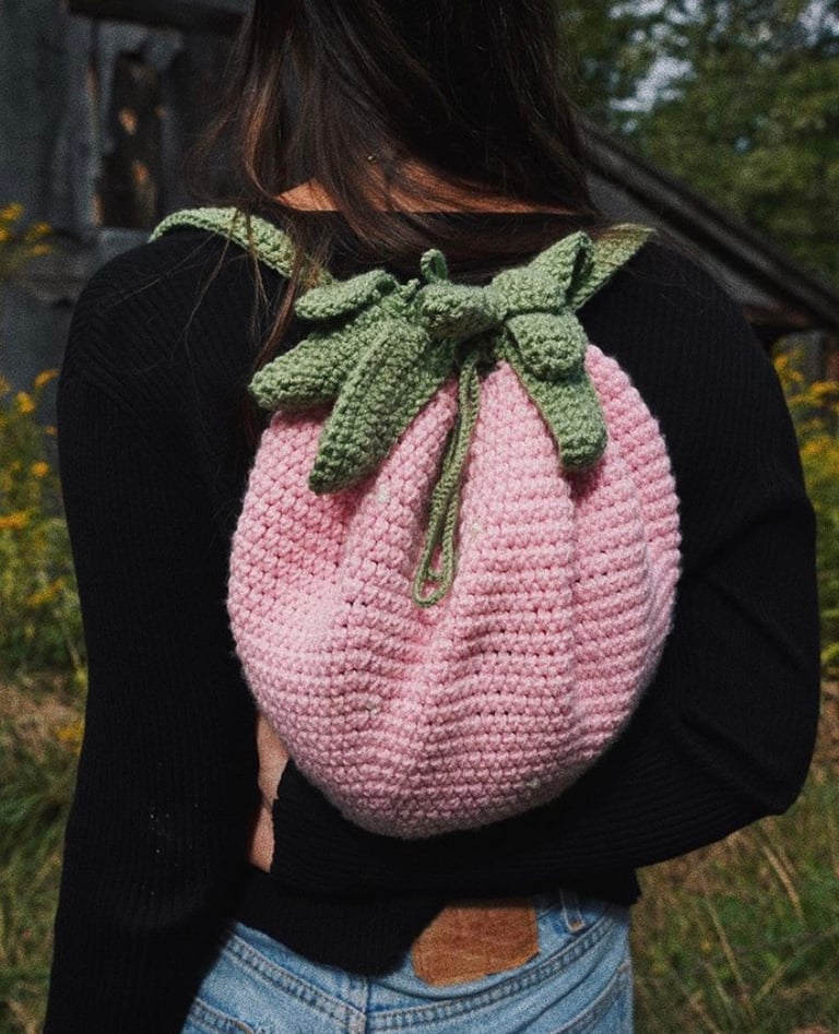 Strawberry Fields Forever Backpack Image 2