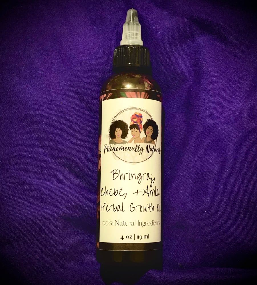 Image of Bhringraj, Chebe + Amla Herbal Growth Oil