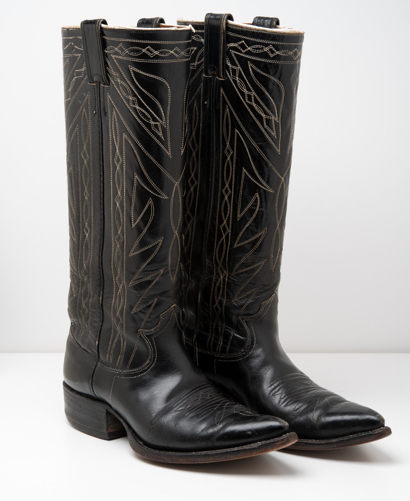 mens cowboy boots size 7.5