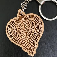 Image 2 of Bamboo Keychain