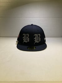 "HMBYB" Fitted Cap - Navy