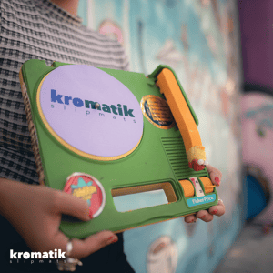 Image of Kromatik Seasonal Brand Logo 7" Slipmat *Limited