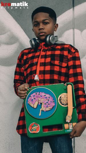 Image of 7' Jelly Feel (Donut) -Kromatik Slipmat