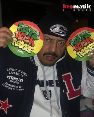 Image of 7" Roots Rock Reggae -Kromatik Slipmat