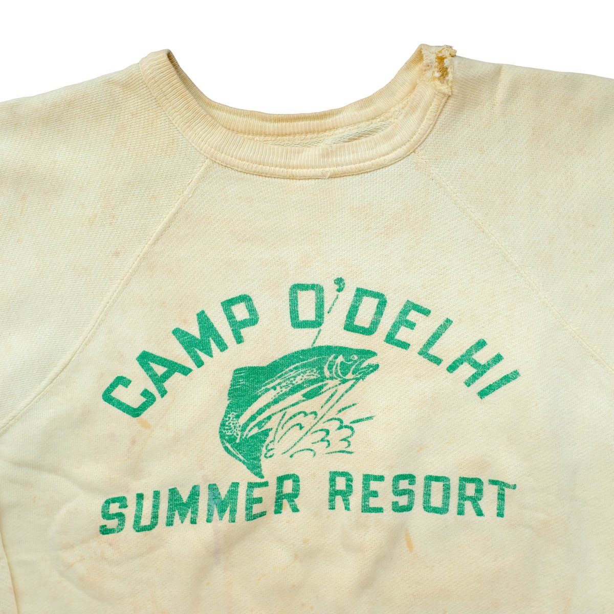 Image of Vintage 1940's Camp O'Delhi Summer Resort Sweatshirt
