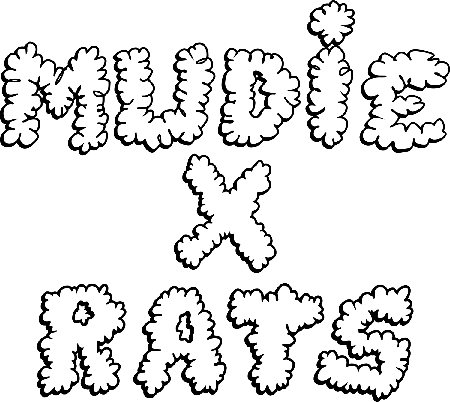 Image of Mudie X Rats - Triste Brown - Enamel Pins