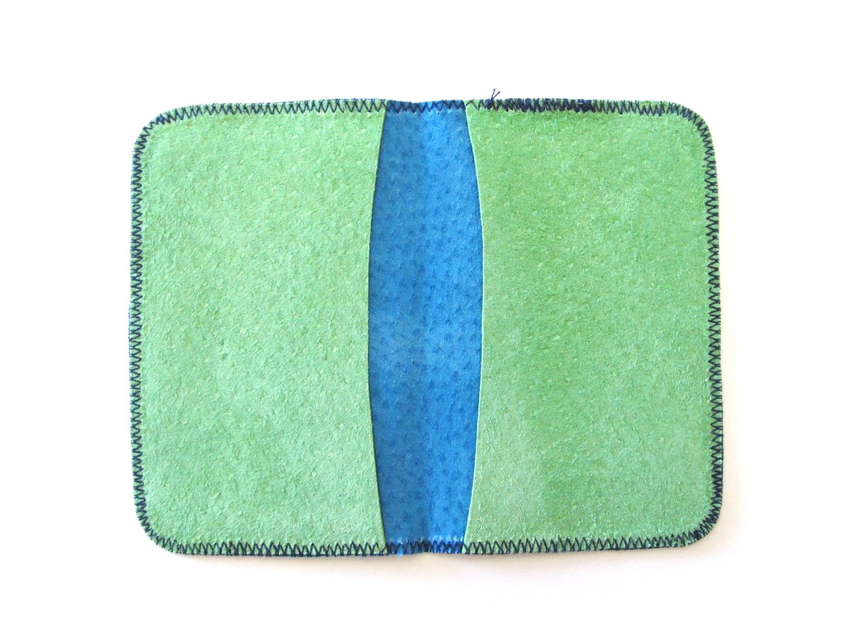 Image of Blue Parrots Card Holder