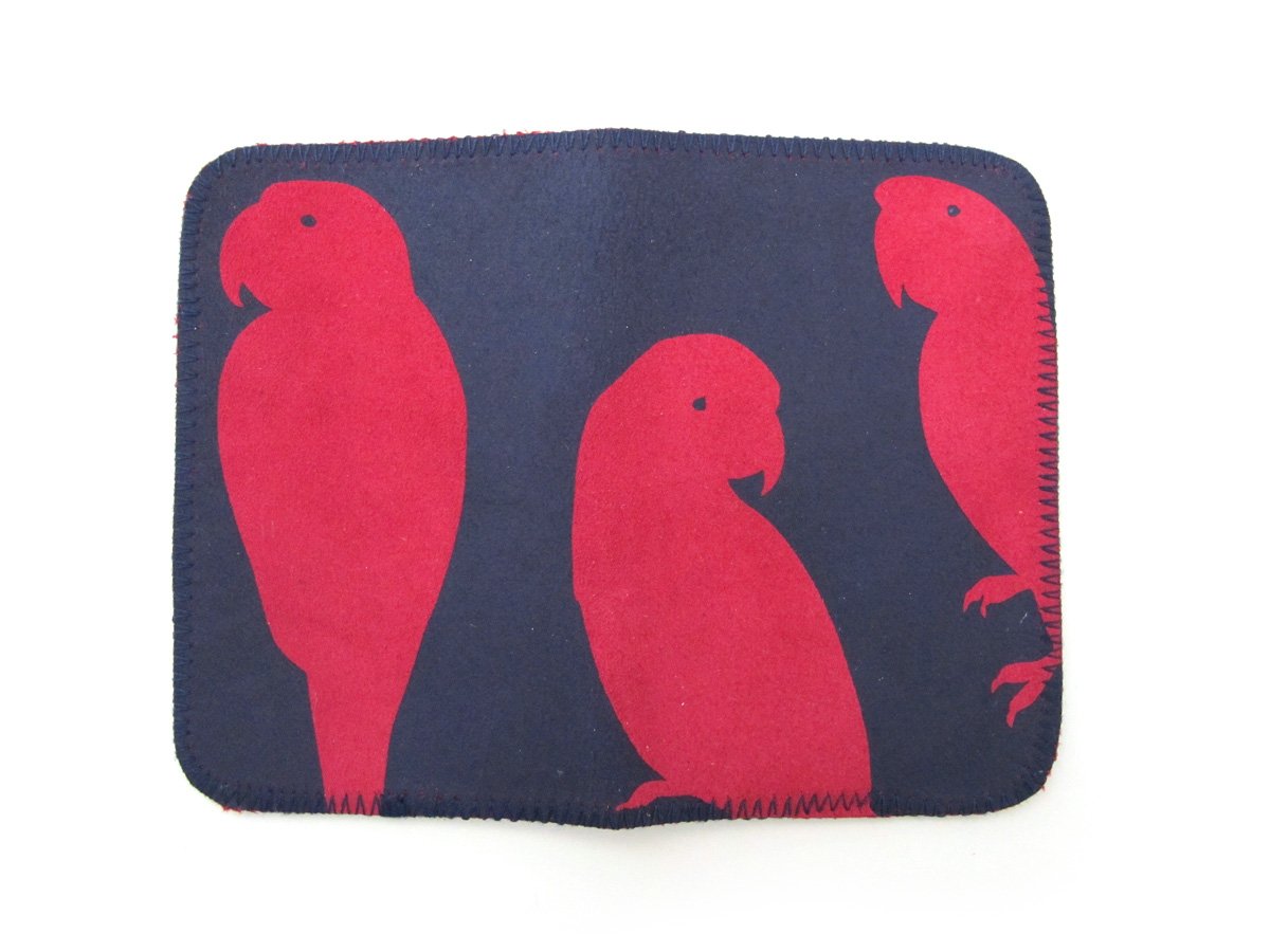 Image of Pink Parrots Card Holders