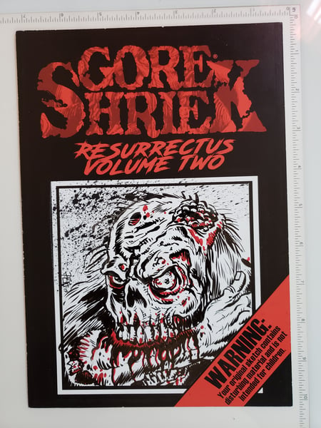 Image of Gore Shriek Original Art card 2