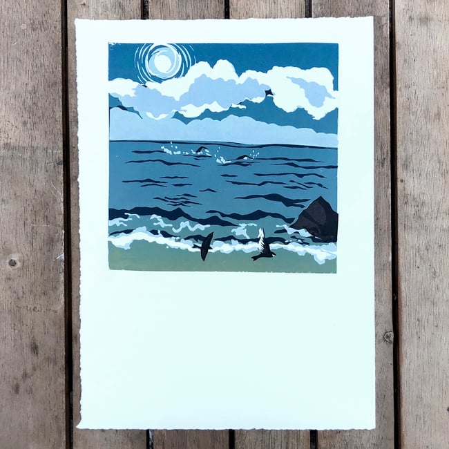 Wave Project - Swim with sand martins