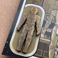 Image 4 of Vintage Collector - Antique Protocol Droid Enamel Pin