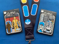 Image 1 of Vintage Collector - Mini Action Figure Pin STARTER PACK