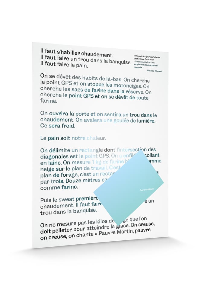 Image of "Avant la débâcle"