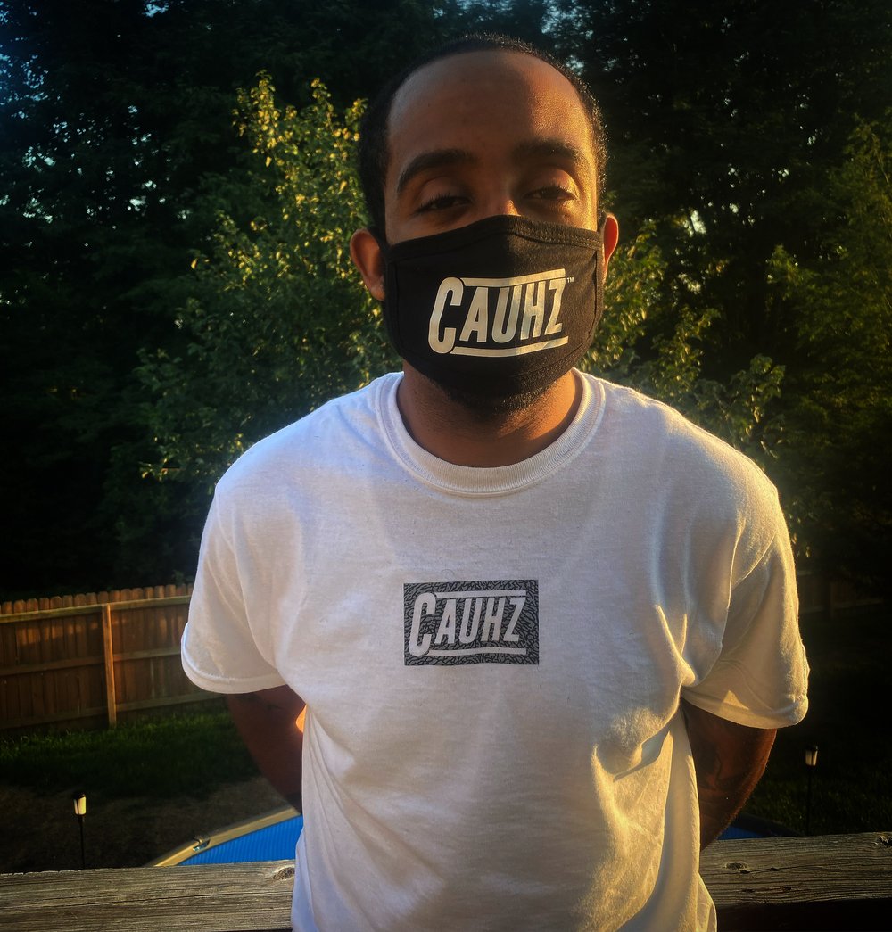 Cauhz™️ Elephant Print White Tee