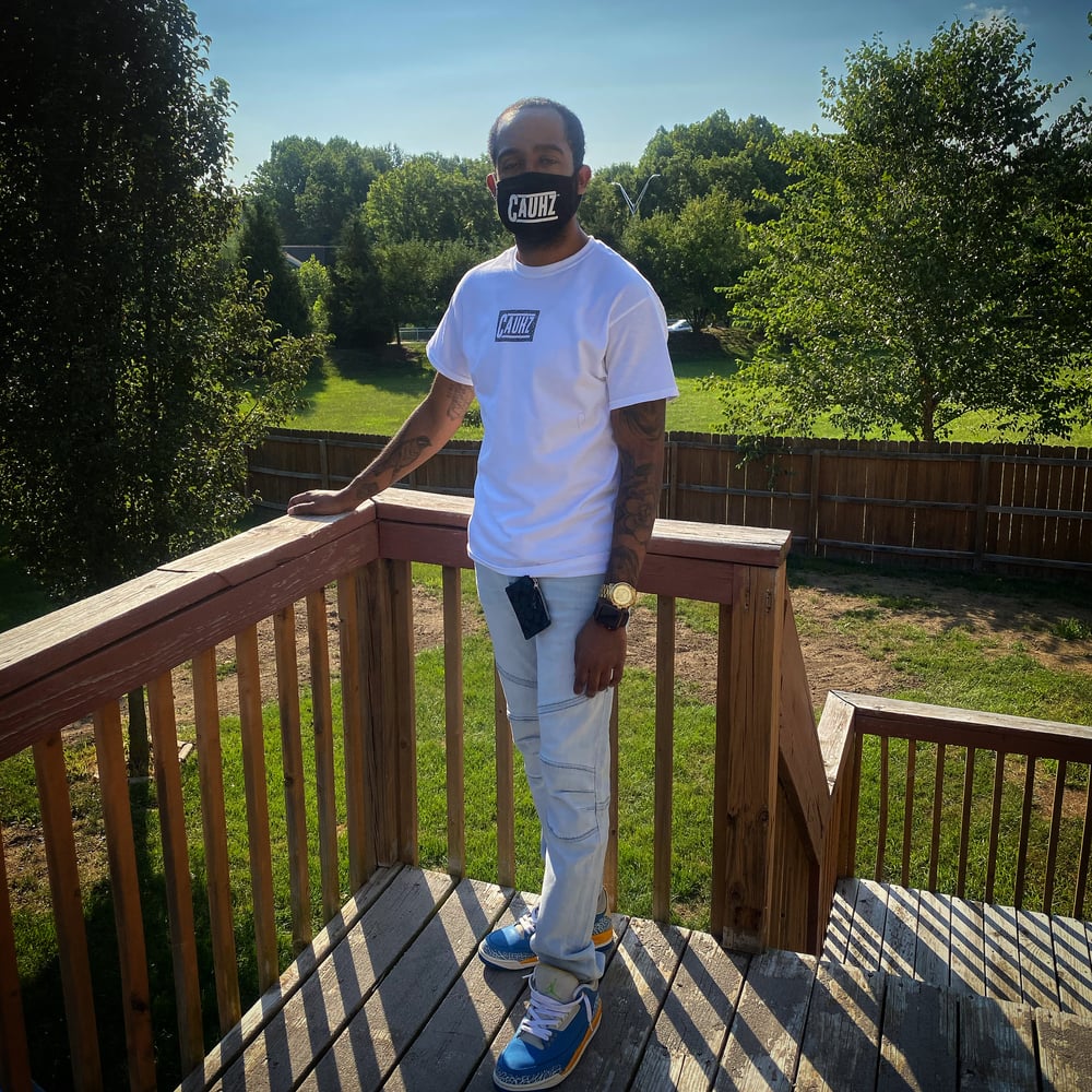 Cauhz™️ Elephant Print White Tee