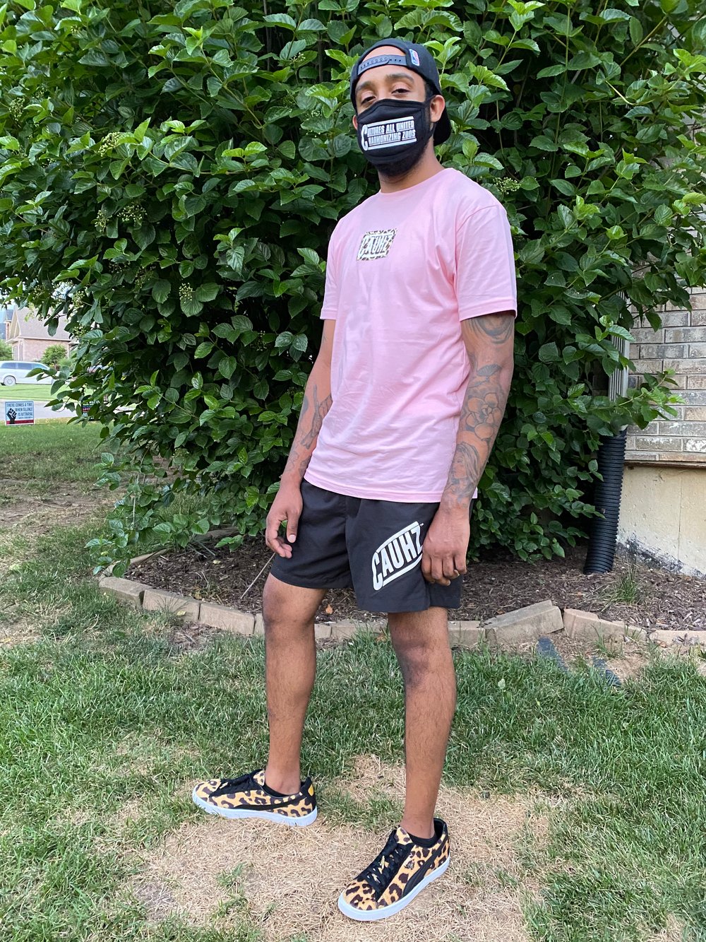 Cauhz™️ Leopard Print Pink Tee