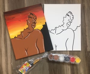 Sensual Sunset paint kit 