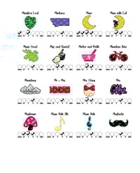 Image 1 of Catalog: Shapes M-O