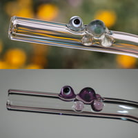 Image 1 of CFL Color Changing Glass Straws