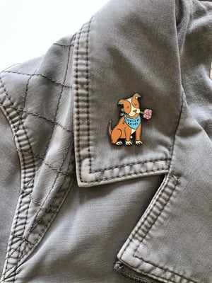 Image of "Gentle by Nature" Pit Bull Pin