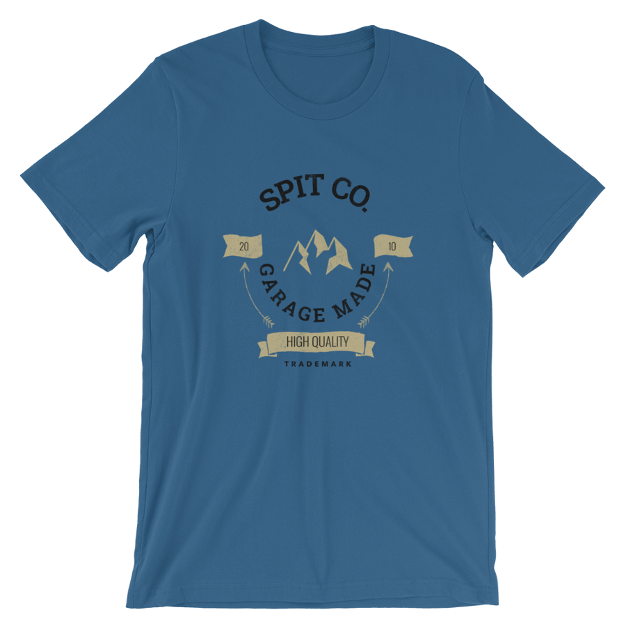 Image of Spit MT T-Shirt (Blue Steel)