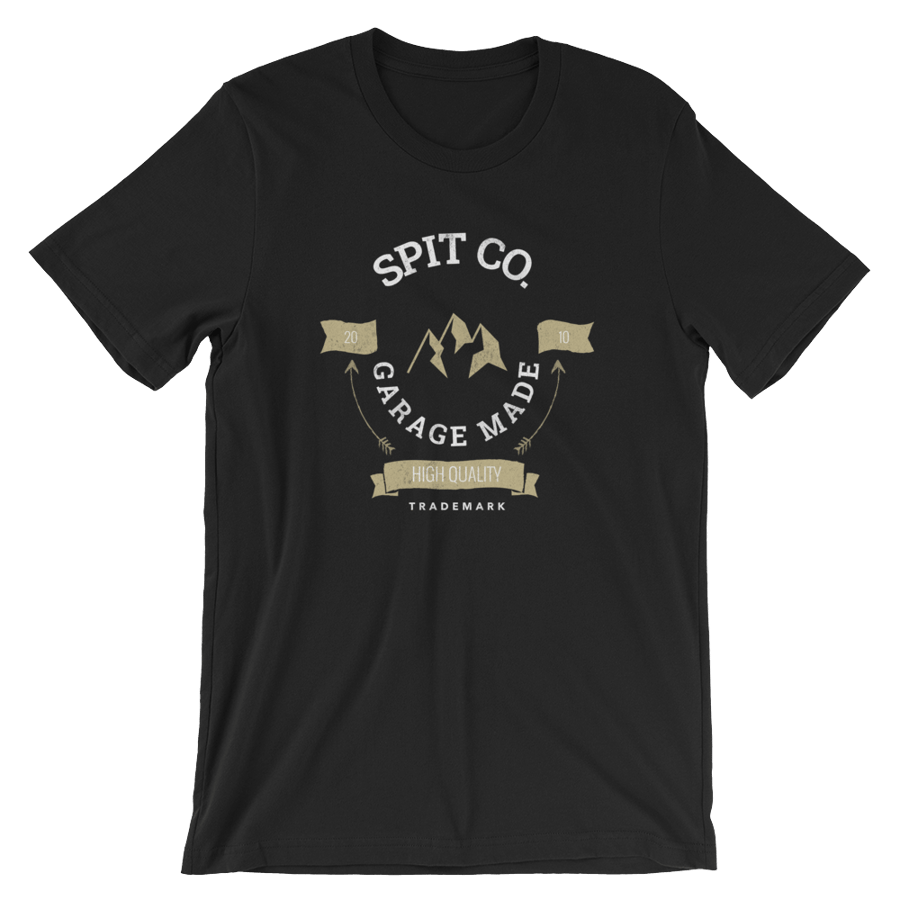 Image of Spit MT T-Shirt (Black)