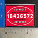 Image of Small Block Chevy Firing Order Tool Box Sticker