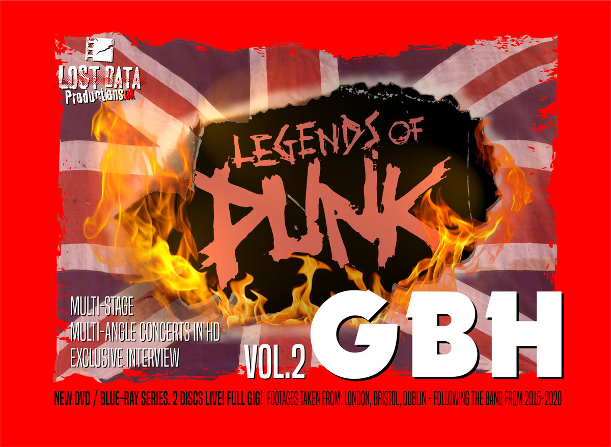 Image of G.B.H. - Legends of Punk Vol.2 (DVD / BluRay)