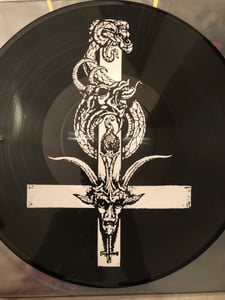 Image of Black Witchery - Desecration of the Holy Kingdom Pic LP