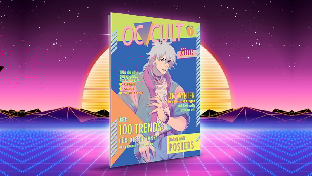 Image of OCᐁCULT Fashion Zine RETRO Vol. 1