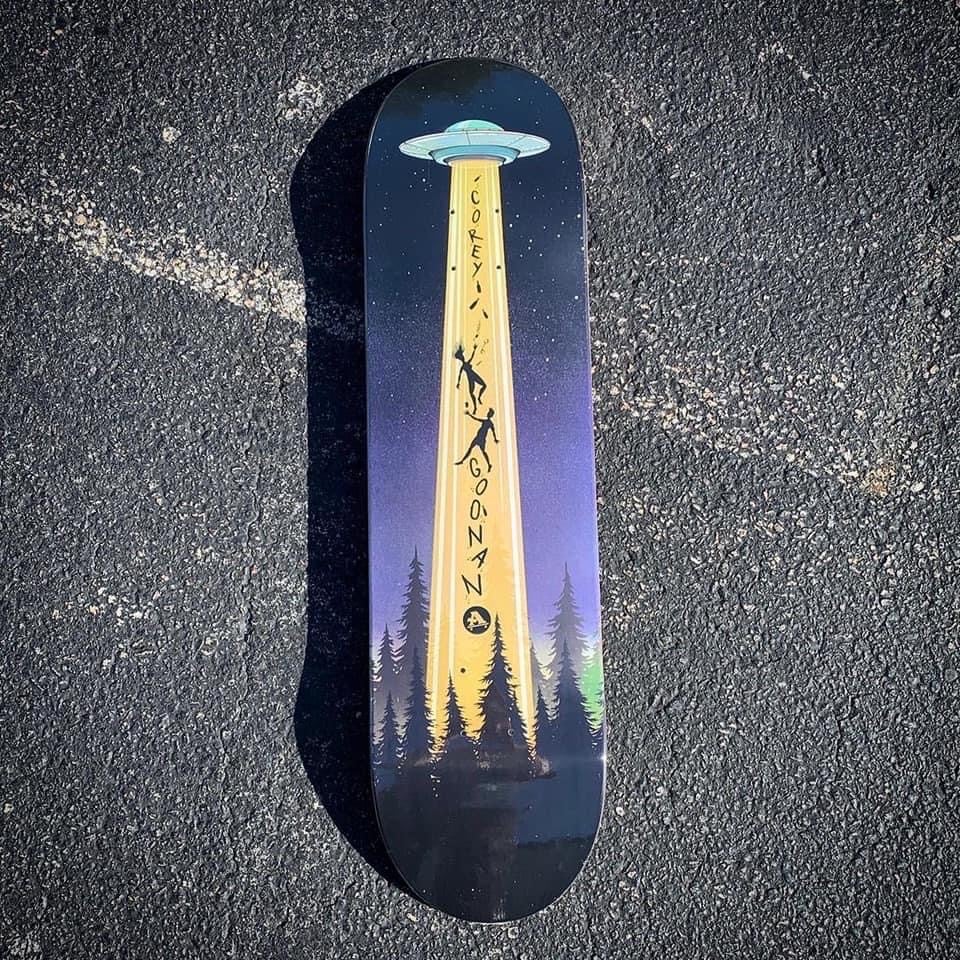 Image of GOONAN ABDUCTION / KNUTH RESSURECTION SKATEBOARDS