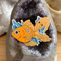 Goldfish Enamel Pin