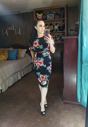 Image of Stephany Flower Dress