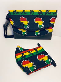 Image 5 of Designs By IvoryB Fanny Pack- Africa