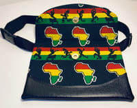 Image 3 of Designs By IvoryB Fanny Pack- Africa