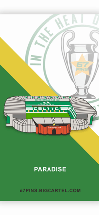 CELTIC PARK | PARADISE | FREE STICKERS 