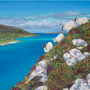 Image of Returning home Harris Scarp print