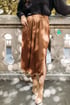 JUPE AGATHA - CAMEL Image 4