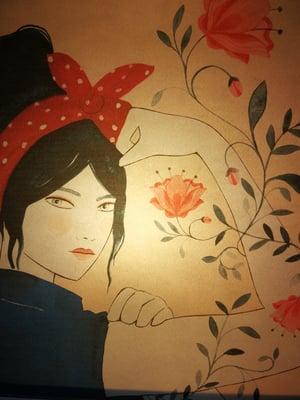 Image of Lámpara Breathe & Roses