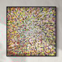 Image 7 of 'Aura solar 9' - 105x105cm, FRAMED