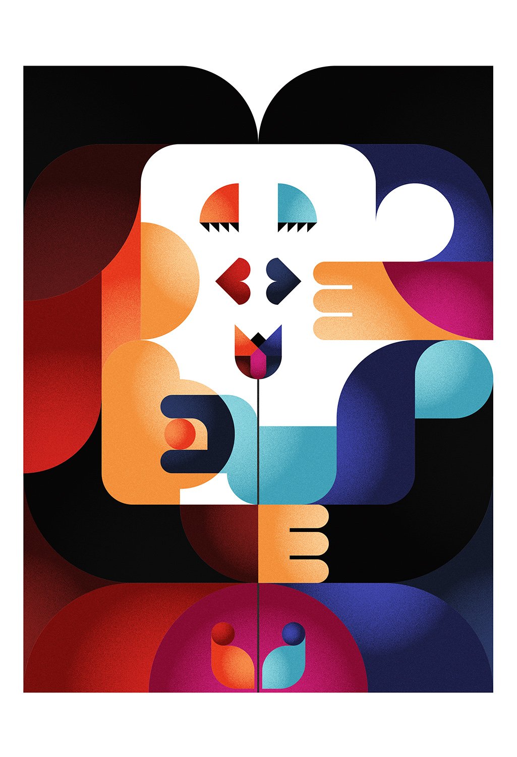 Image of A kiss in Rio