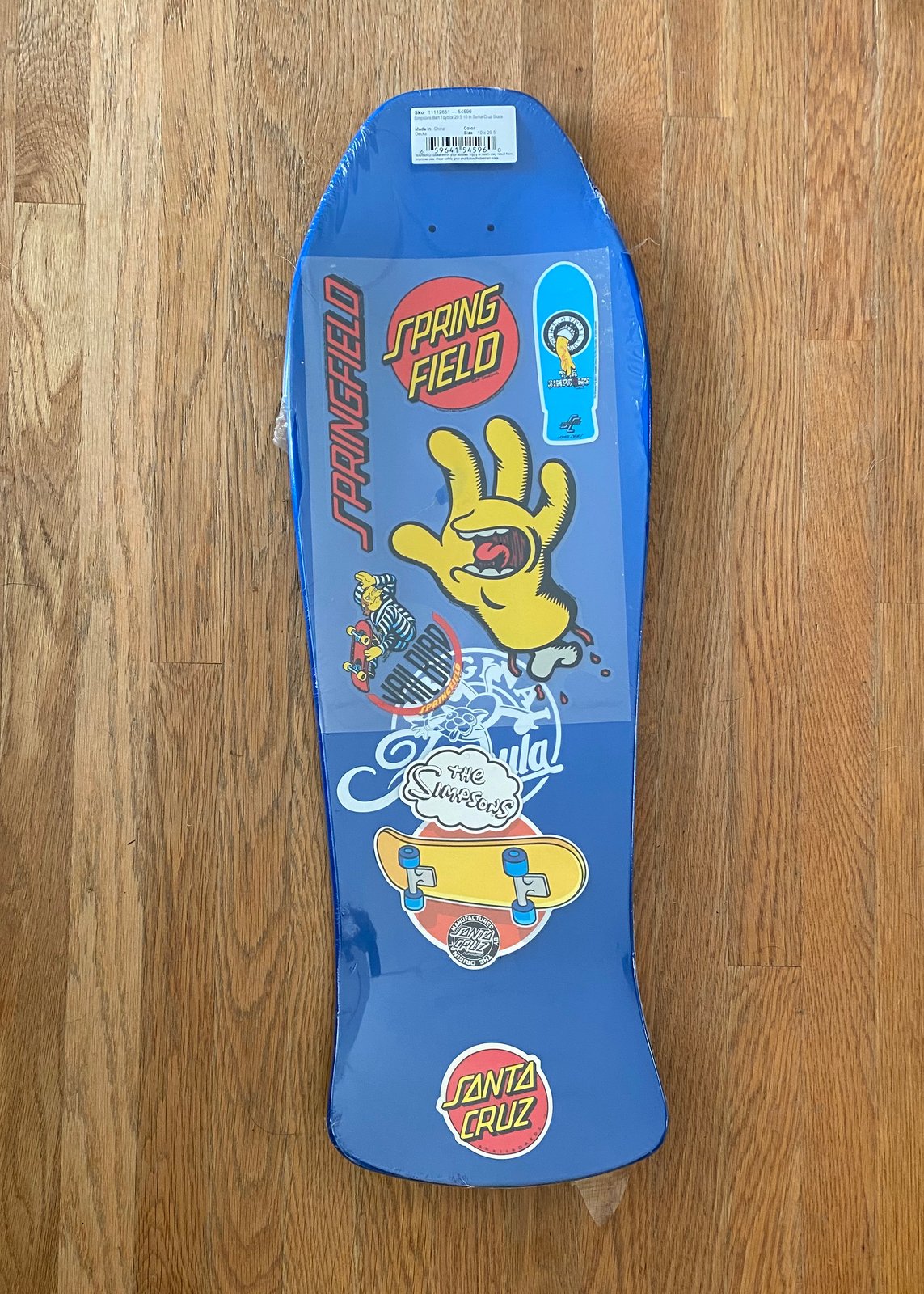 Simpsons Santa Cruz スケートボード Santa Cruz The Simpsons Sea Captain Skateboard Deck By Jason