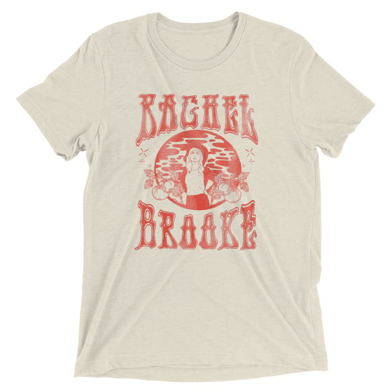 Image of Unisex Tri-Blend T-Shirt- Faded Rachel Brooke